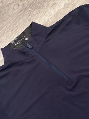Greyson Taft 1/4 Zip Pullover Sweater Maltese Blue Golf Perf Stretch Mens XL